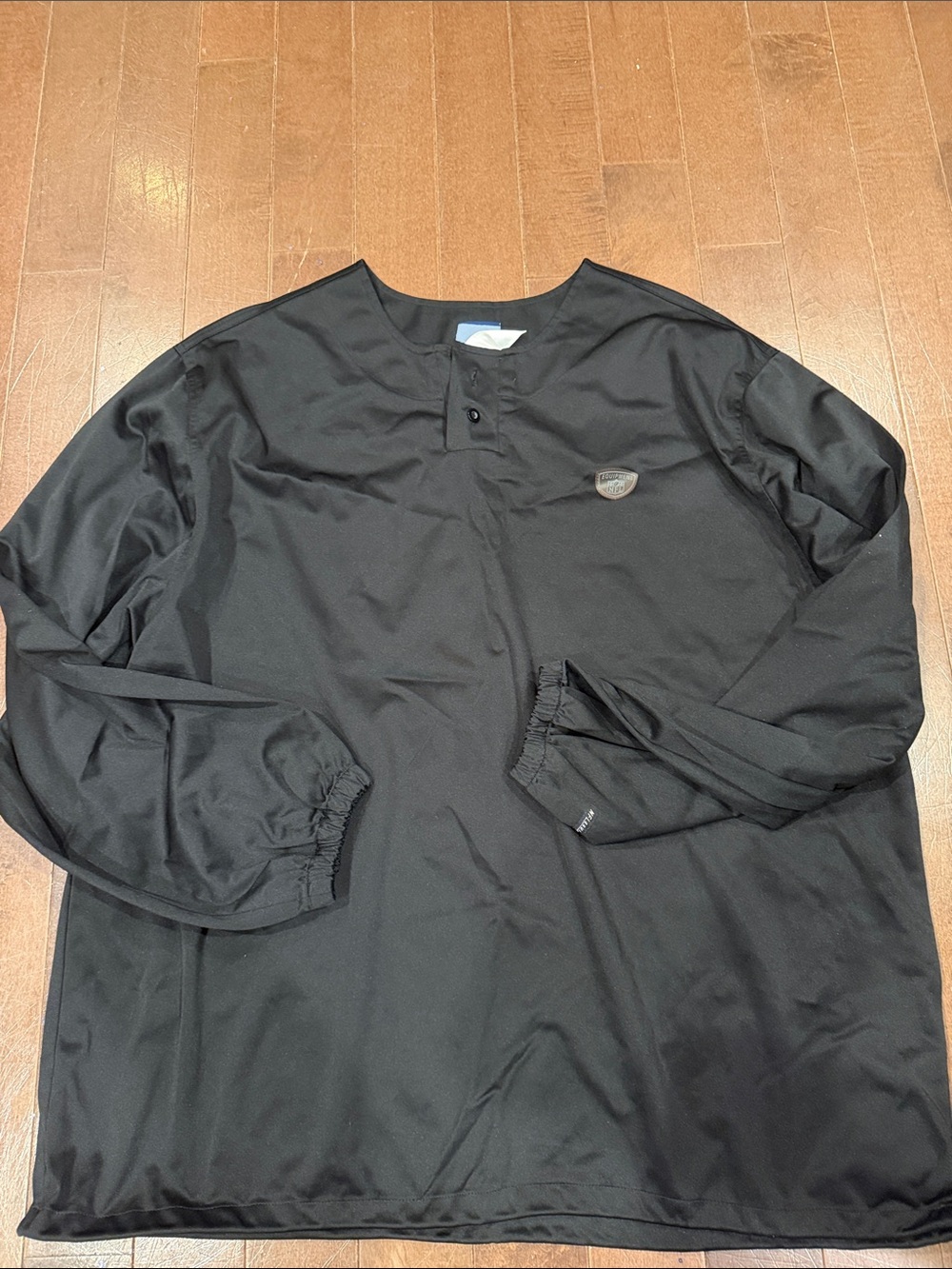 Black Long-Sleeve Pullover Shirt - NFL Equipment